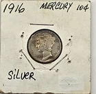 1916  Mercury Dime - 110 Years Old!!  ☆ BELOW SILVER VALUE ☆