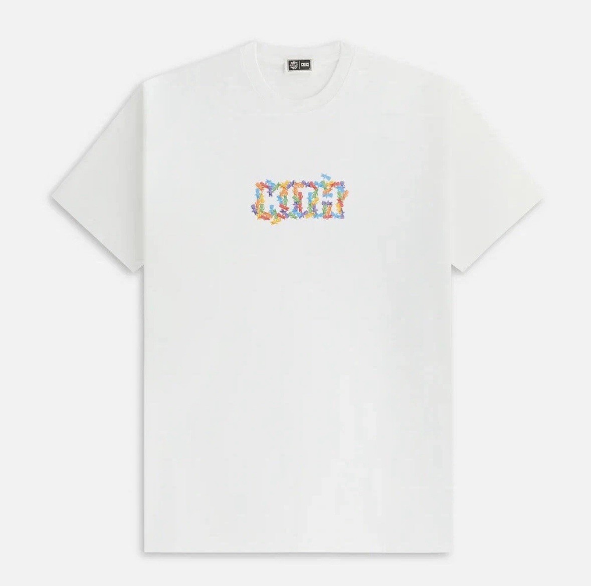 KITH x SOUR PATCH KIDS Classic Logo Vintage Tee 2024 White Size L