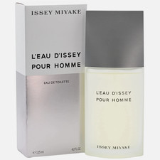 Issey Miyake L'Eau D'Issey EDT 4.2 Fl Oz / 125 ML Spray for Men New In Box