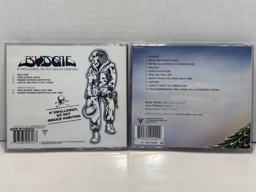 Budgie CD Lot: You’re Living In Cuckoo Land | If Swallowed Don’t Induce Vomiting - Picture 2 of 6