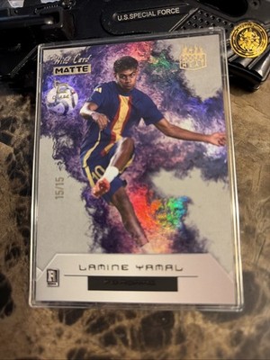 yamaちゃん様　オーダー品 2024 Wild Card Matte Rookie Heat Lamine Yamal Bookend 15/15 White