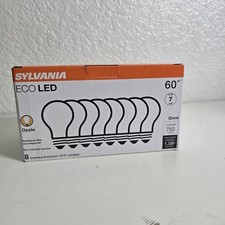 SYLVANIA ECO LED Light Bulb, A19 60W 8 Count Pack of 1 , Soft White