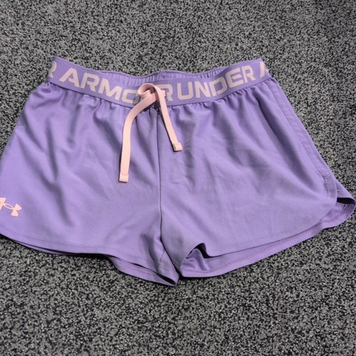 UNDER ARMOUR Girls X-large HeatGear ColdGear Set 3 SHORTS & 1 Long Sleeve Shirt - Picture 6 of 9