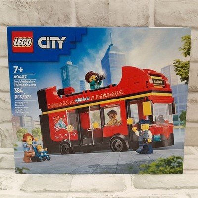 LEGO CITY 60407 Red Double-Decker Sightseeing Bus 