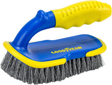Goodyear Carpet Brush Deep Cleaning Vehicle Interiors Upholstery Soft Grip Handl