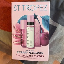St. Tropez Cherry Macaron Self Tan Kit – Limited Edition – New