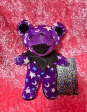 Grateful Dead Bean Bear Star Pattern 15cm Plush Toy