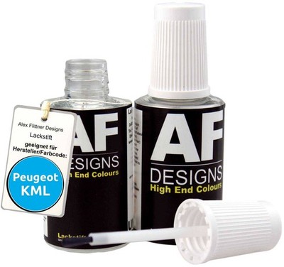 Lackstift für Peugeot KML Bleu KLM schnelltrocknend 2x20ml Autolack