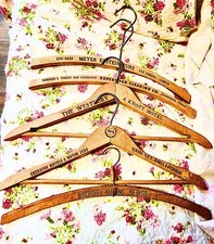 Vintage Advertising Hangers Lot 1960s Sheraton Hotels Fur Coat Canada USA Rare