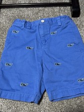 Boys 6 Vineyard Vines Blue Shorts Whales