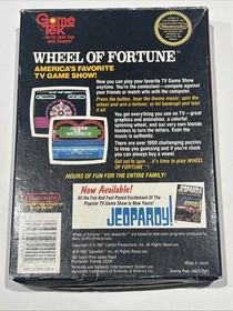 Super Jeopardy + Wheel of Fortune (Nintendo NES) Tested/Working, In Boxes
