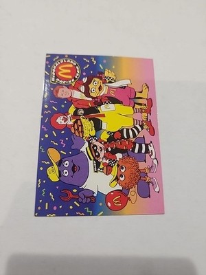 1996 The Adventures of Ronald McDonald: McDonaldland 500 A Winning Team #49 0b6