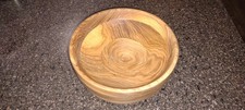 Handmade Layered Wooden Bowl 9 Inches Diameter Ash Wood