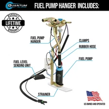 QFS Square Body Blazer Fuel Pump Hanger & Sending Unit LS Swap AN Fittings 73-91
