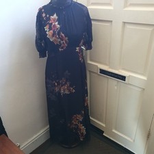 Image of Allsaints Laverna Flower Patten Dress UK 12 Bnwt Rrp £ 199