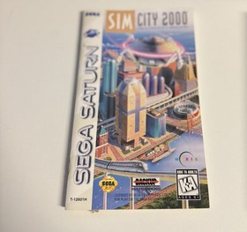 Sim City 2000 Sega Saturn Video Game Disc Only Tested