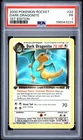 POKEMON DARK DRAGONITE 2000 ROCKET 1ST EDITION #22 PSA 1   Pop 20