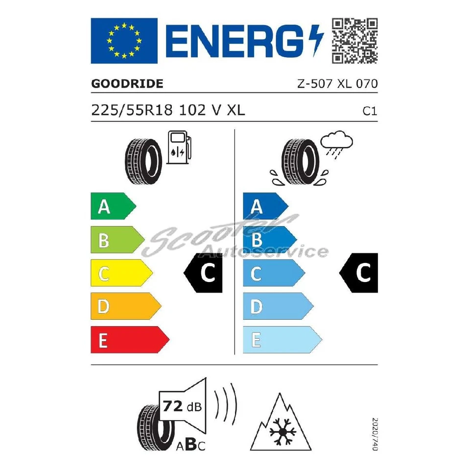 Winter-Reifen 225/55 R 18 102V Goodride Z507 3PMSF XL | 59633 - Bild 2 von 4