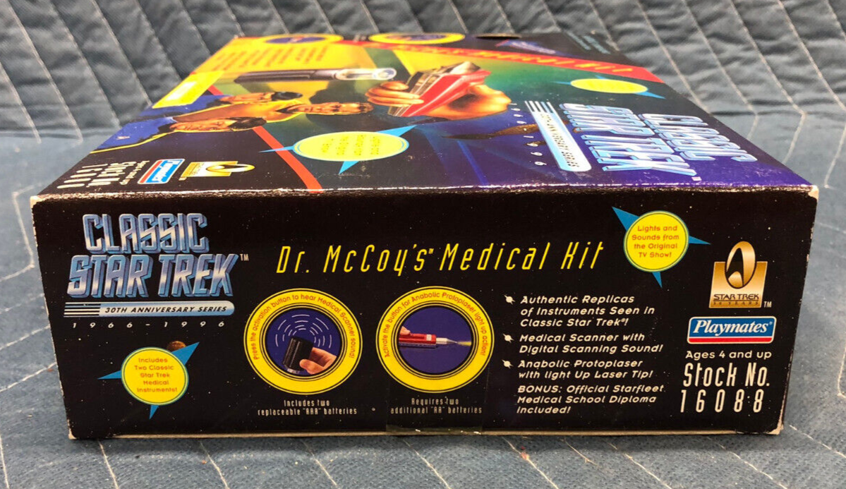 Classic Star Trek Dr McCoy's Medical Kit Collectors Edition