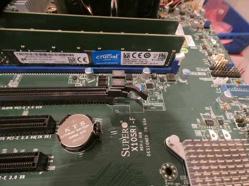 SuperMicro X10SRi-F DDR4 LGA 2011 Server Motherboard 16GB RAM 2.10GHZ XEON SR2R6 - Afbeelding 2 van 6