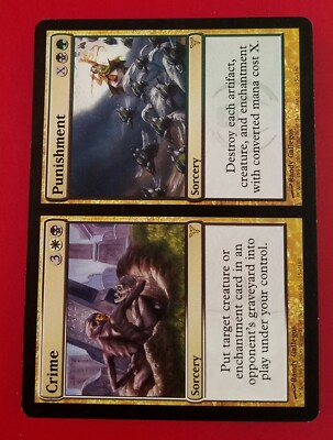 1x Crime & Punishment | Dissension | MTG Magic Cards | eBay