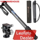 Leofoto Mp-284C+Vh-10S Cf Monopod with Vh-10S Two Way Tilt Head