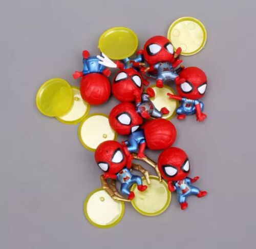 8-piece set Marvel Spiderman Figure Birthday Cake Baking Toy Doll - Picture 2 of 8