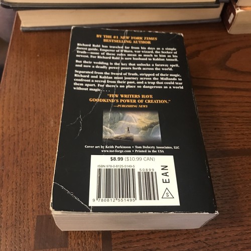 Soul Of The Fire Epic Fantasy Paperback Book by Terry Goodkind from TOR 1999 - Bild 2 von 8