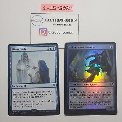 Mirrormade 1x FOIL ELD MTG Throne of Eldraine Rare MINT blue Mirrormade 1x FOIL ELD MTG Throne of Eldraine Rare MINT blue