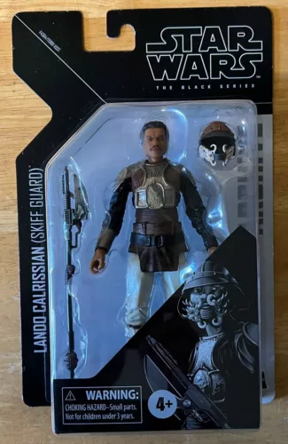Star Wars Lando Calrissian Skiff Guard Black Series Archive Figure Rotj Jedi