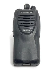 Kenwood TK-2300 Black Handheld Two-Way Radio - Untested - No Battery No Antenna
