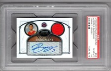 2006 BOWMAN STERLING ANDREA BARGNANI JERSEY AUTOGRAPH PSA 10 GEM MINT POP 2