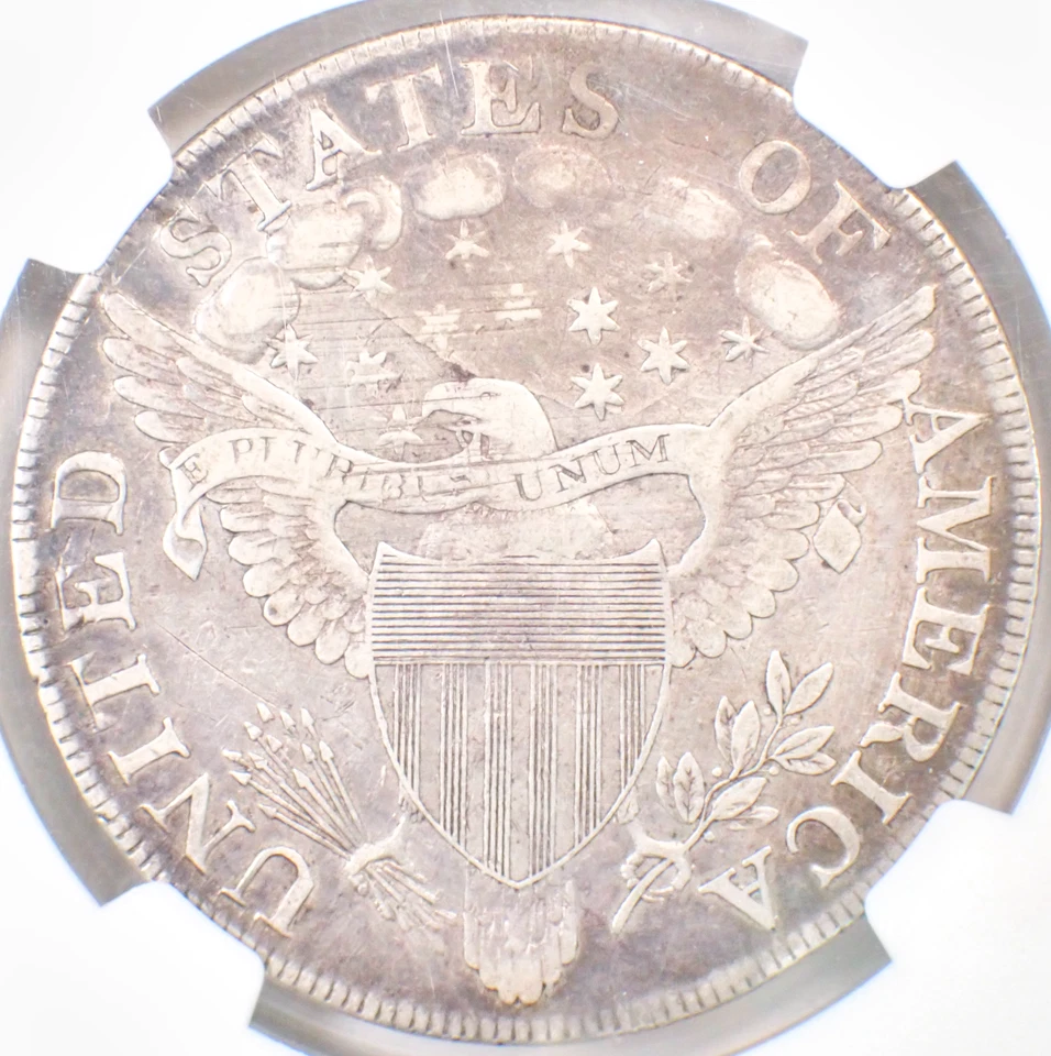 1803 Драпированный Бюст Серебряный Доллар $1 Монета - Сертифицированная NGC Очень хорошее состояние Деталь - Редкая Дата - Изображение 4 из 4