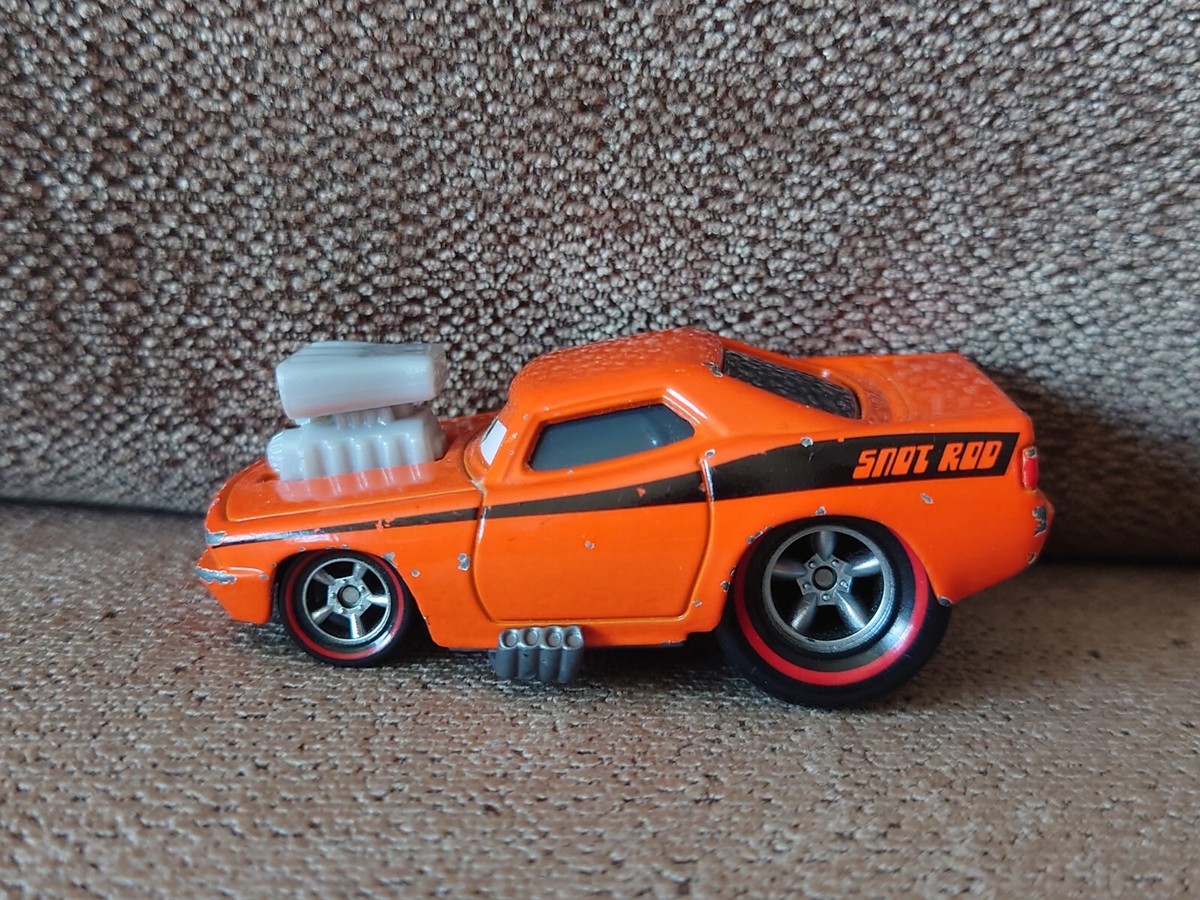 Disney Pixar Cars SNOT ROD Diecast Car Orange 1:55 | eBay UK