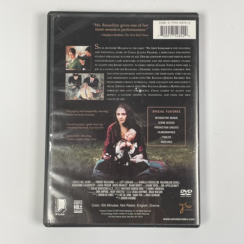 Left Luggage - 1998 Dutch Film by Jeroen Krabbé (DVD, 2001) - Picture 2 of 7