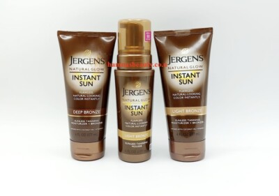 Jergens | Natural Glow Instant Sun Feuchtigkeitscreme + Bronzer Produkte