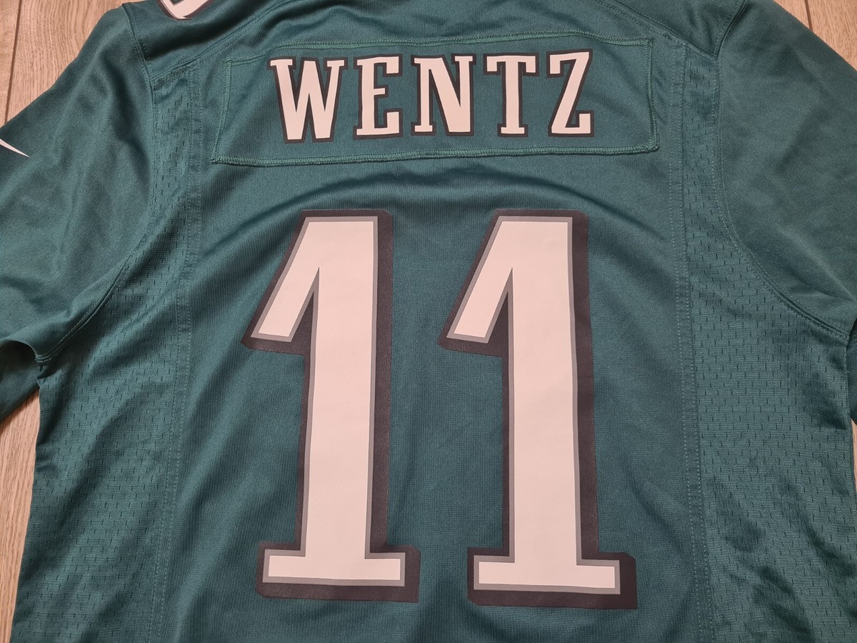 PHILADELPHIA EAGLES WENTZ 11 JERSEY NFL AMERICAN FOOTBALL JERSEY