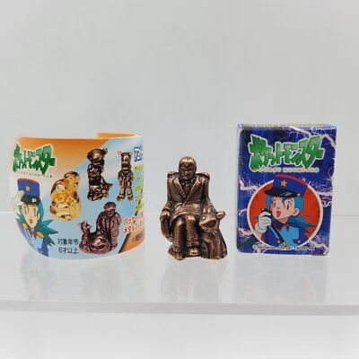 1999 Nintendo Pokemon Giovanni & Persian Copper Metal Collection Anime Figure - Photo 1/4