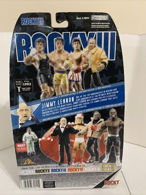 JAKKS社版 ロッキー＆クラバーラング(ロッキーⅢ)フィギュア２個セット JAKKS社版 ロッキー＆クラバーラング(ロッキーⅢ)フィギュア2個
