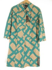 Betty Jackson Black - Lightweight Coat Jacket - Teal Beige - Size Uk8 - Nwt