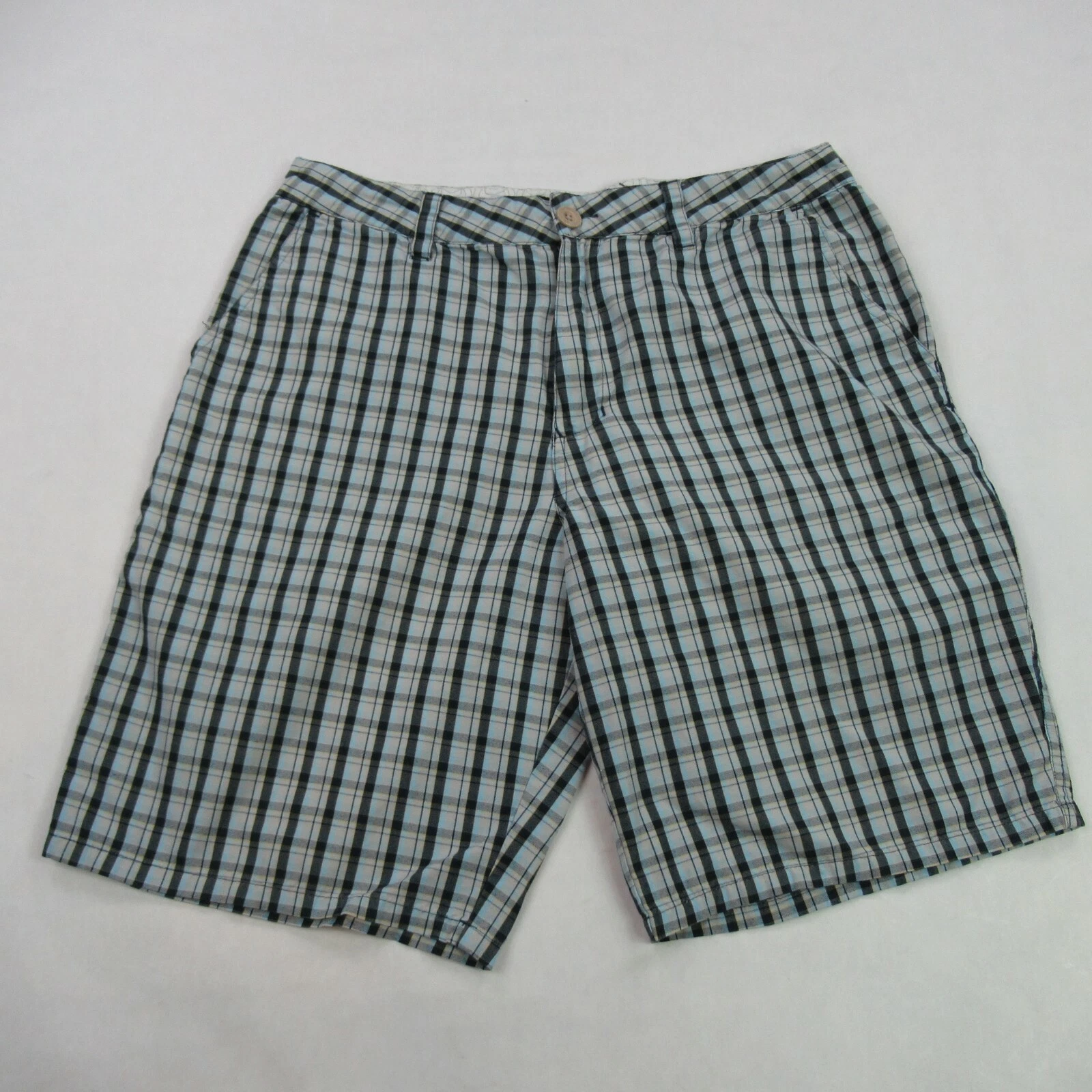 Hurley Shorts Mens 32 Chino Pockets Outdoors Lightweight Checks