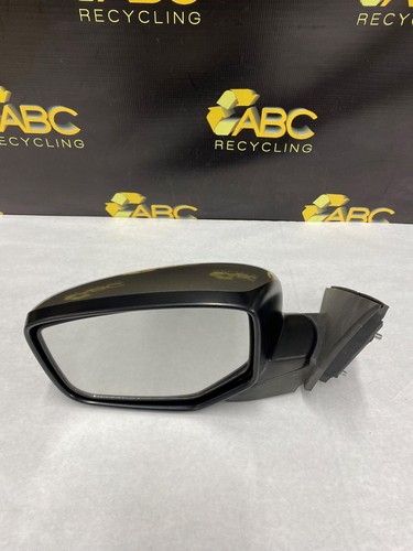Left Side Power Mirror For 2013-2017 Honda Accord – Black, Manual Fold, Direct Fit