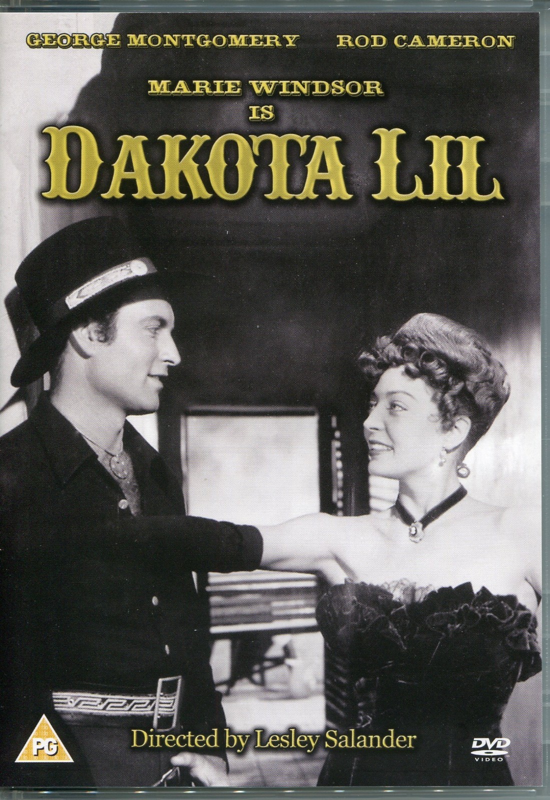 DAKOTA LIL WESTERN DVD  - MARIE WINDSOR, GEORGE MONTGOMERY, ROD CAMERON