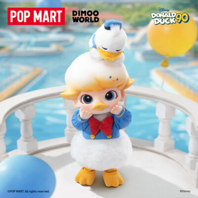 dimoo baby duck ディムー　popmart DIMOO Animal Kingdom Series Duckling Leader – TOYSEZ