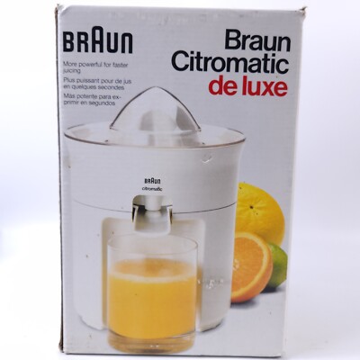 Extracteur de jus d'agrumes BRAUN Citromatic Deluxe MPZ22