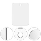 New Shower Mirror Vanity Mirror Bathroom Fogless Shaving Shave Mirror 20x 30cm