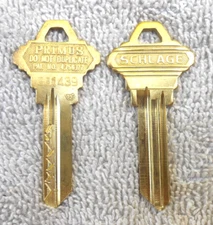 (1) Schlage PRIMUS Key Blanks  001439