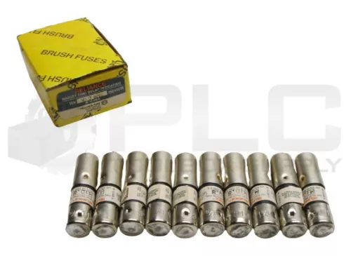 BOX OF 10 NEW RELIANCE MID.8 MIDGET TIME DELAY INDUCATING FUSE, 0.8AMP 250V MID8