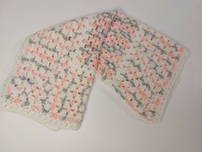 New Soft Baby Cradle Bassinet Receiving Blanket Handmade Crocheted