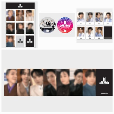 BTS 2025 FESTA photocard instant photo seal hand pan album DVD
